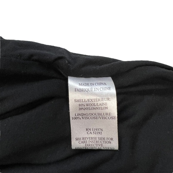 Helmut Lang Wool Rutched Bodycon Asymmetrical Dress - Picture 7 of 12